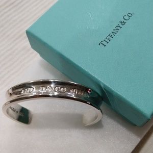 Tiffany &Co silver cuff  worn very little